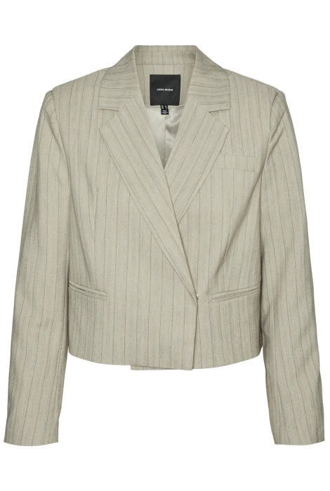 Vero Moda vmeli ls cropped herringbone blazer