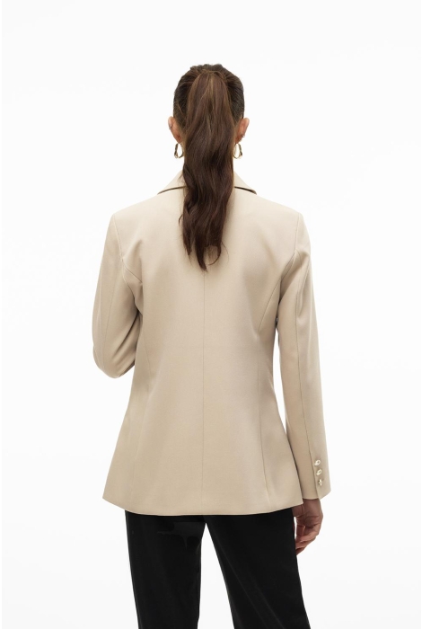 Vero Moda vmelma ls loose gold button blazer