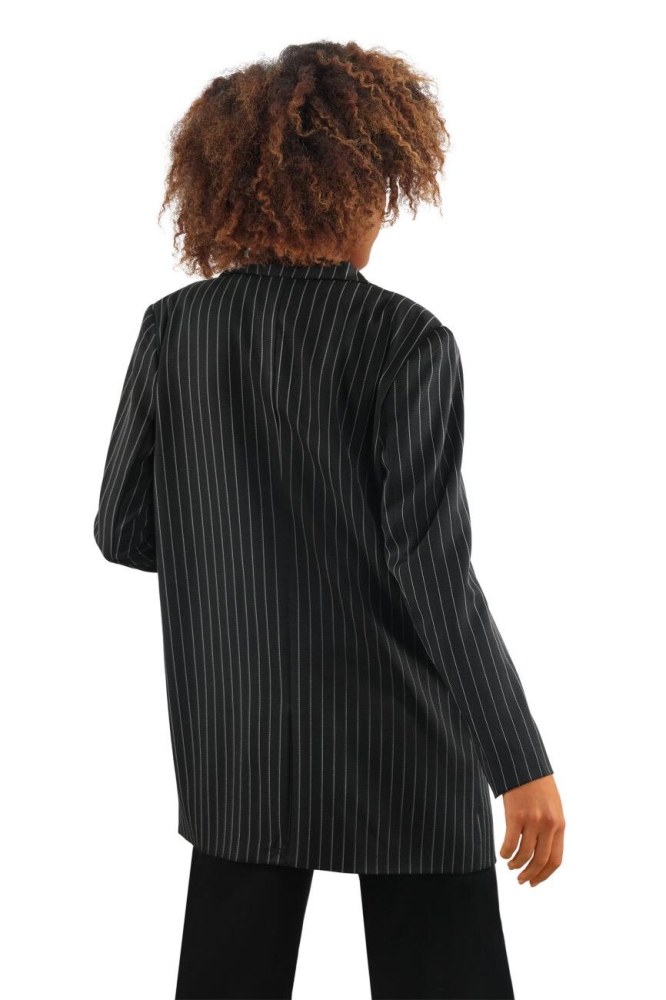 VAGNA BL4 15870 BLACK PINSTRIPE