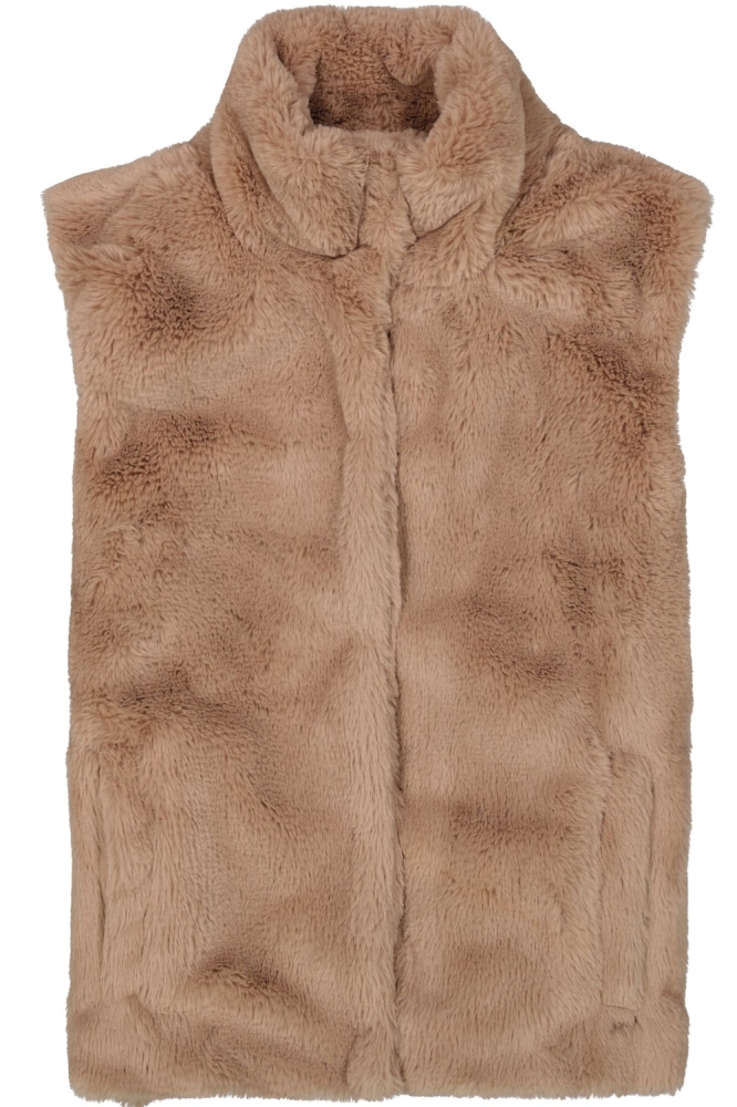 FAUX FUR GILET V40294 6896