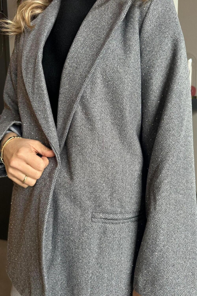 QUEEN BLAZER 10796 GREY