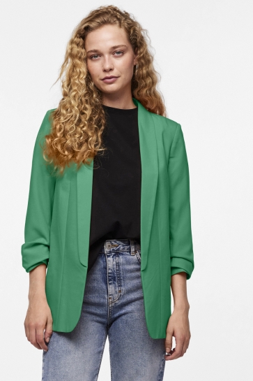 Pieces Blazer PCBOSELLA 3/4 BLAZER NOOS BC 17090996 SIMPLY GREEN