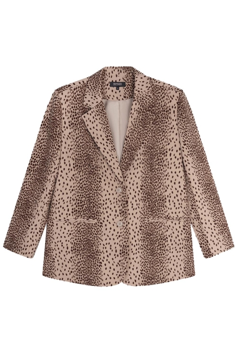 Refined Department ladies woven leopard blazer