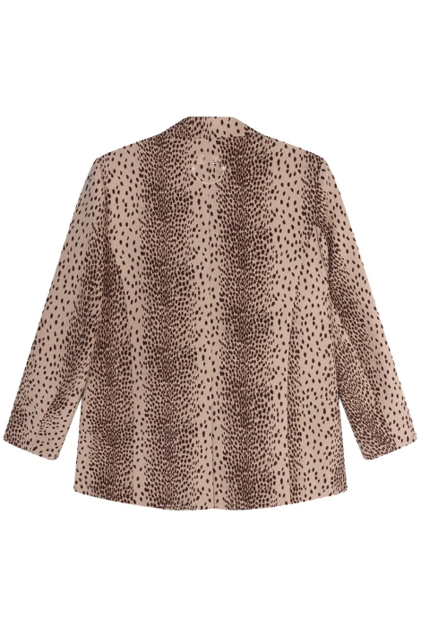 Refined Department ladies woven leopard blazer