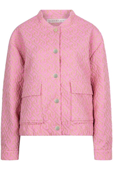 EsQualo jacket bomber jacquard