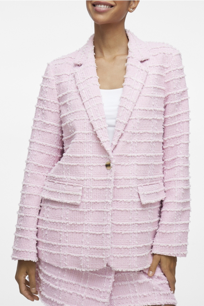 VIARISANA L/S BLAZER/BFS 14104257 Winsome Orchid