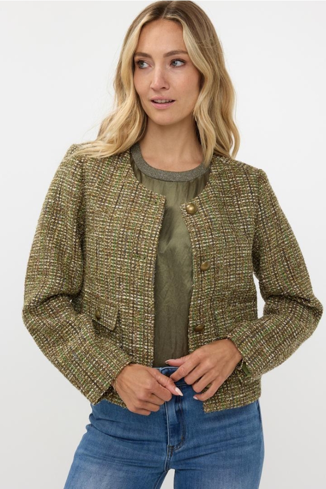 BLAZER TWEED F24 10534 MULTI COLOR