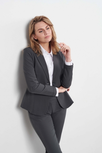 AndCo Woman Blazer PHILEINE TRAVEL BASICS BZ110 2 99200 ca-antracite