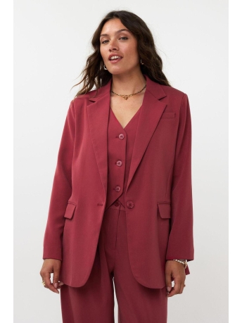 Ydence Blazer BLAZER MAISIE FS2404 WINE RED