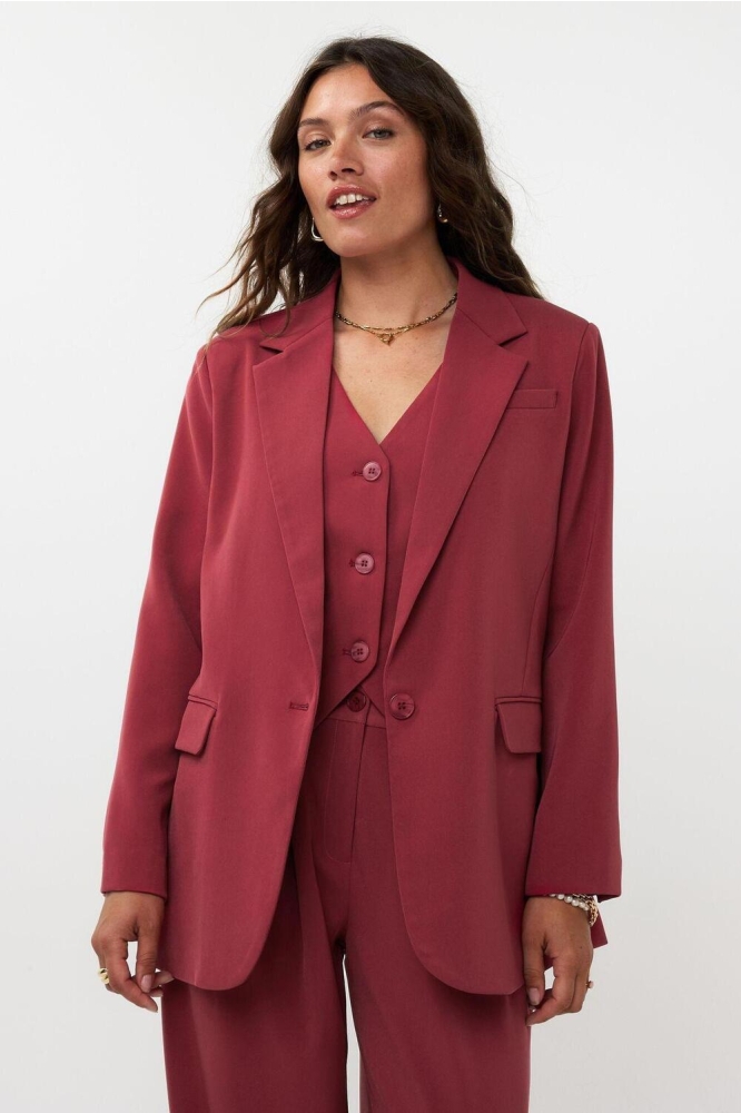 BLAZER MAISIE FS2404 WINE RED