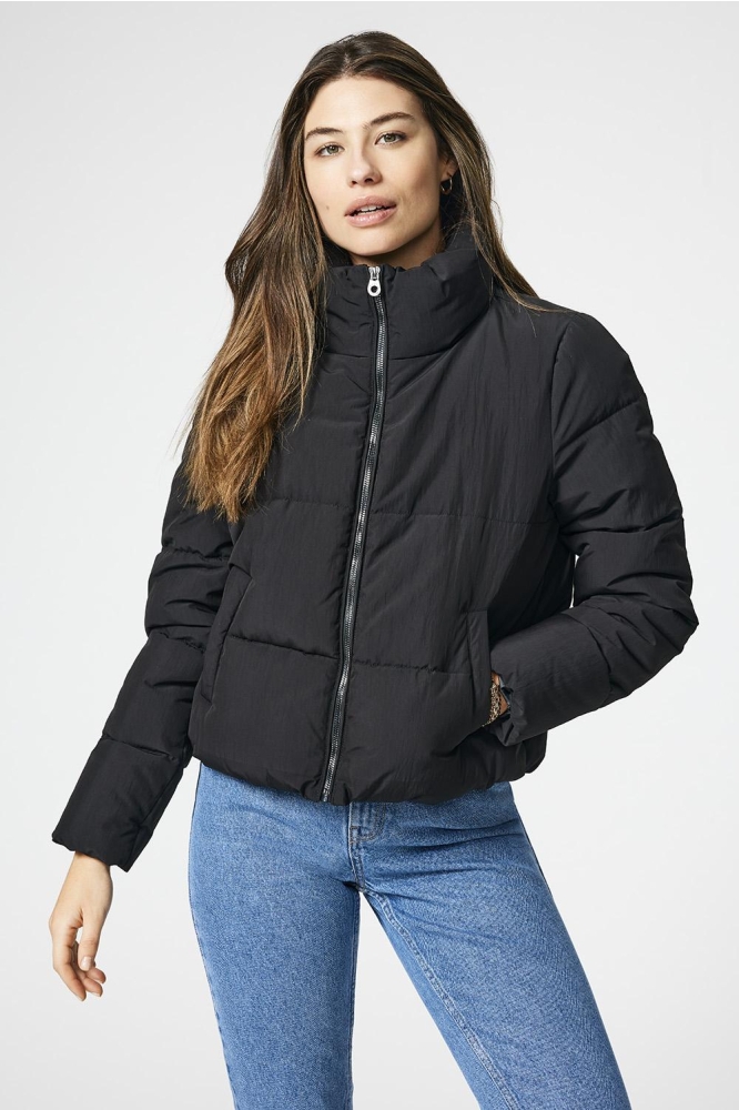 ONLDOLLY SHORT PUFFER JACKET OTW NO 15205371 Black