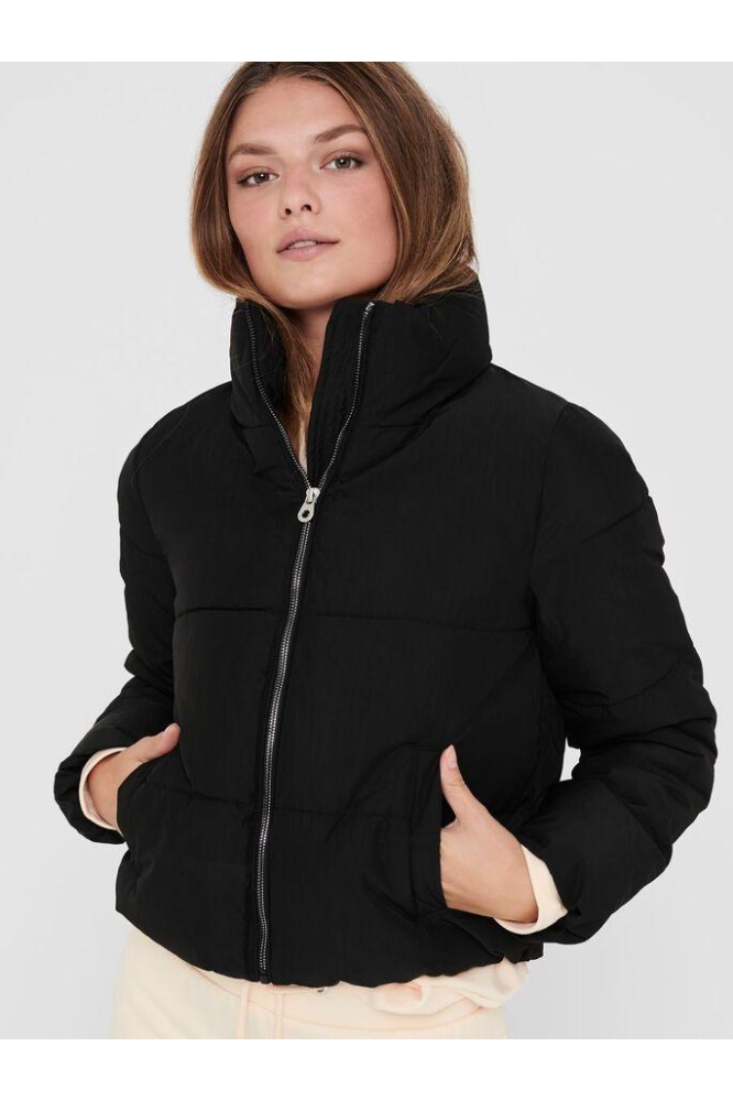 ONLDOLLY SHORT PUFFER JACKET OTW NO 15205371 Black