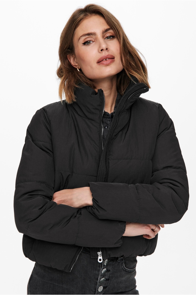 ONLDOLLY SHORT PUFFER JACKET OTW NO 15205371 Black