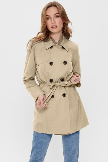 Only Jas ONLVALERIE TRENCHCOAT OTW NOOS 15191821 Ginger Root