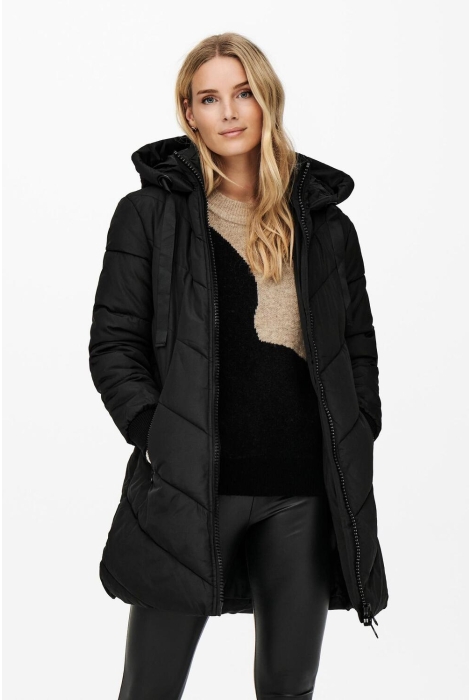 Jacqueline de Yong jdyskylar padded hood jacket otw no