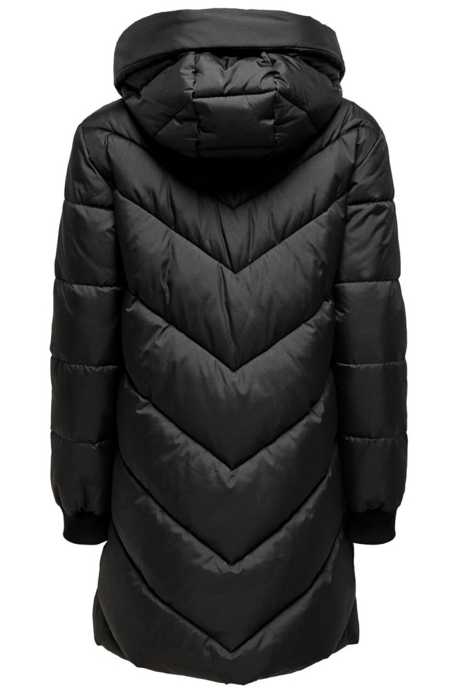 JDYSKYLAR PADDED HOOD JACKET OTW NO 15207784 Black/BLACK