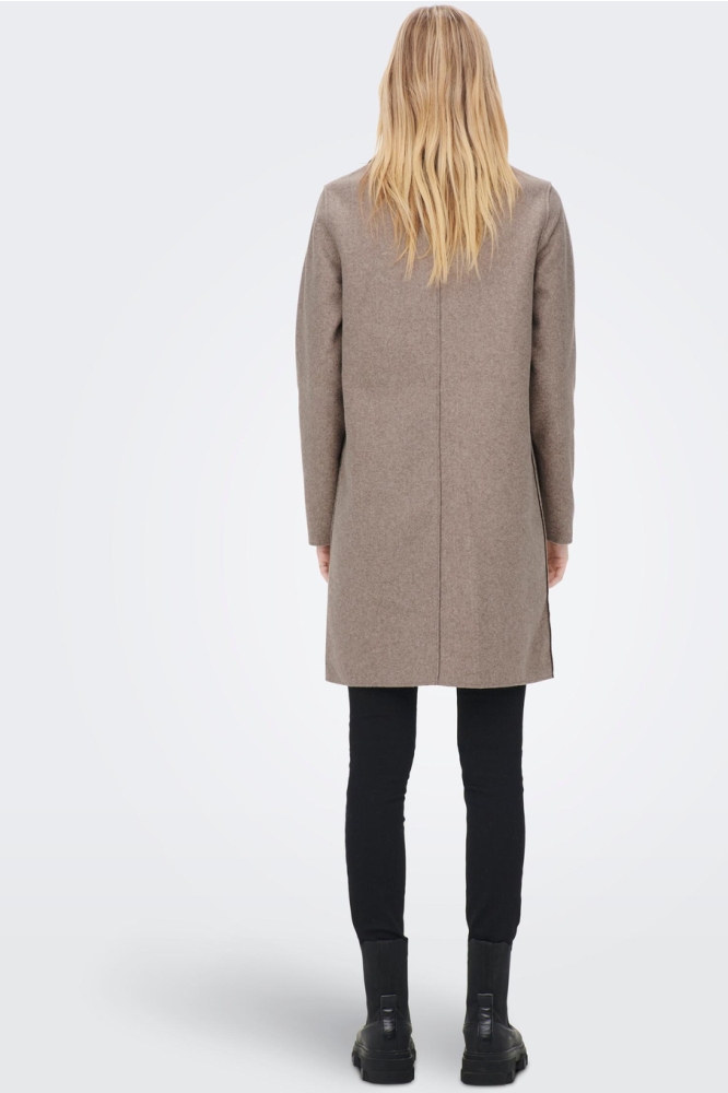 ONLCARRIE BONDED COAT OTW NOOS 15213300 CARIBOU/MELANGE