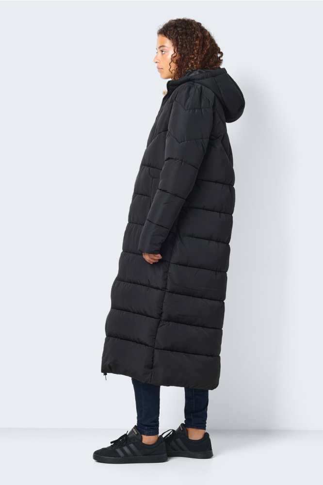 NMDALCON L/S X-LONG COAT NOOS 27026538 Black