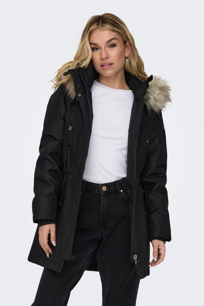 ONLIRIS FUR WINTER PARKA CC 2023 OT 15304625 BLACK