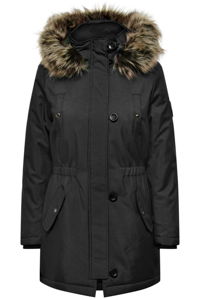 ONLIRIS FUR WINTER PARKA CC 2023 OT 15304625 BLACK