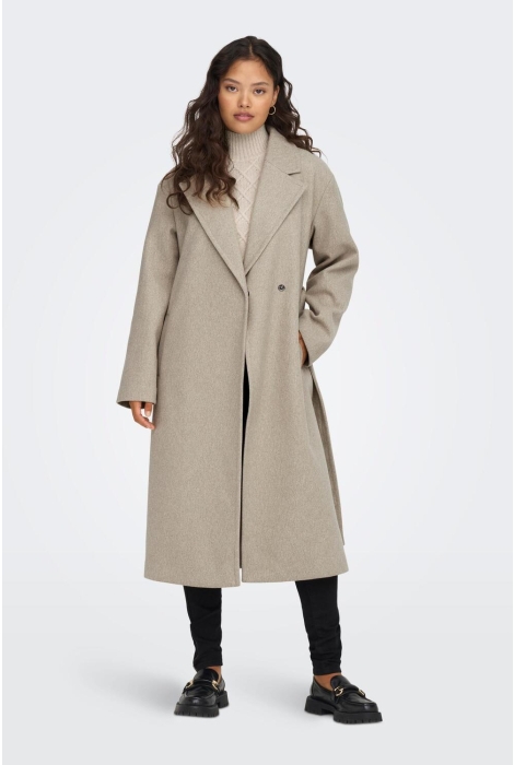 Jacqueline de Yong jdyviola long coat w. belt otw hab