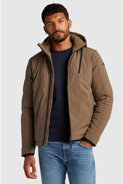 Cast Iron hooded jacket softshell superbolt