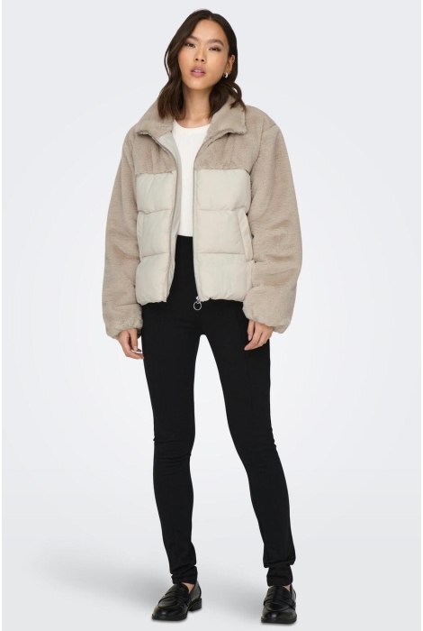 Only onlwanja fur puffer mix jacket cc o