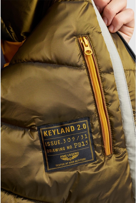 PME legend long jacket keyland r2.0 cony rib