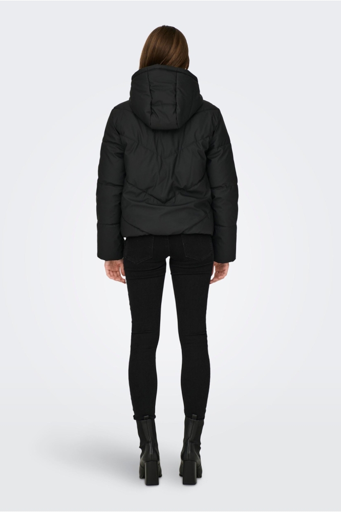 JDYARNHEM WATER REP SHORT PUFFA OTW 15277952 Black