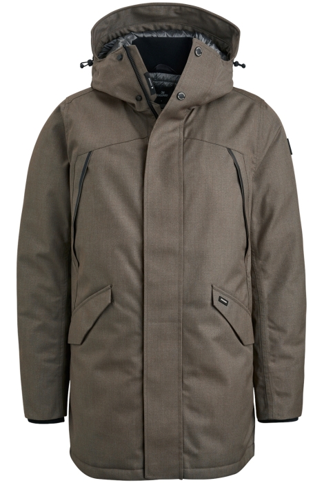 Vanguard parka jacket melange twill wheelri