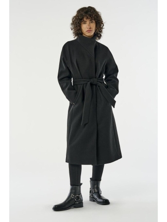 Only Jas ONLEMMA HIGH NECK COAT OTW NOOS 15234634 Black/SOLID