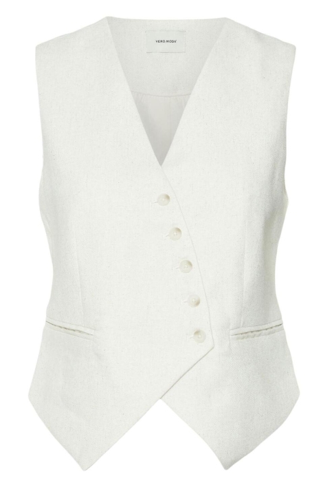 Vero Moda vmflorence sl linen waistcoat