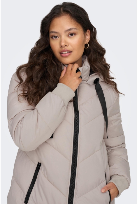 Jacqueline de Yong jdyskylar padded hood jacket otw no