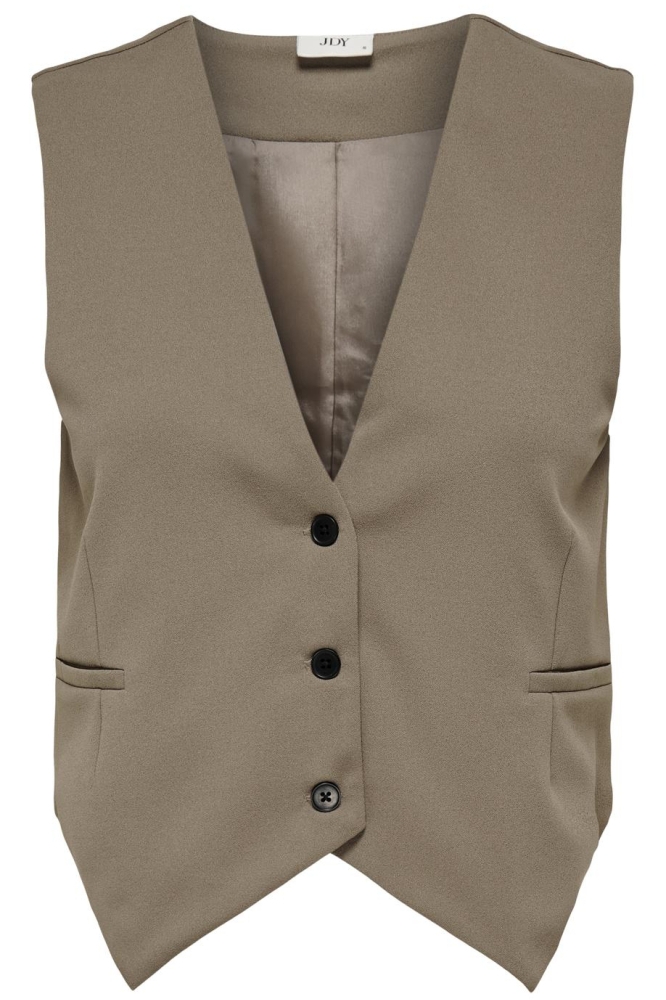 JDYGEGGO WAISTCOAT JRS ATK 15309541 WALNUT