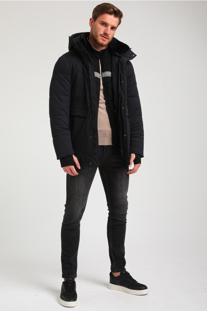 TECHNICAL PARKA 534755 201 black