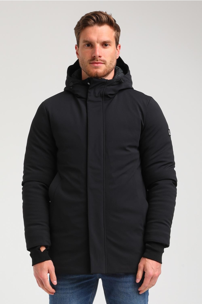 MINIMALISTISCHE PARKA STRETCH 534754 201 black