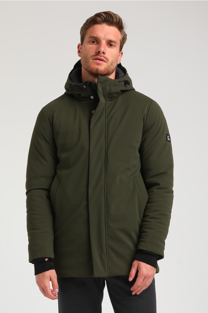 MINIMALISTISCHE PARKA STRETCH 534754 502 army