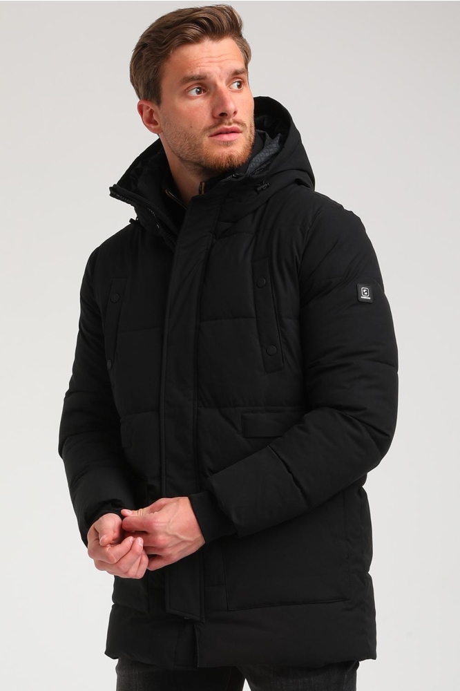 GEWATTEERDE PARKA CASUAL 534756 201 black