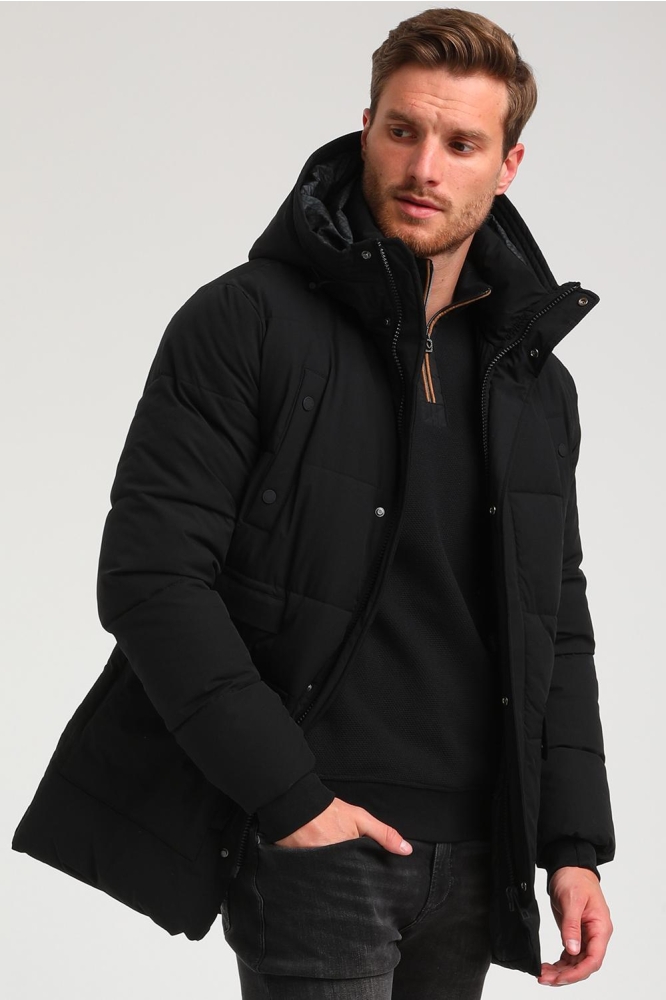 GEWATTEERDE PARKA CASUAL 534756 201 black