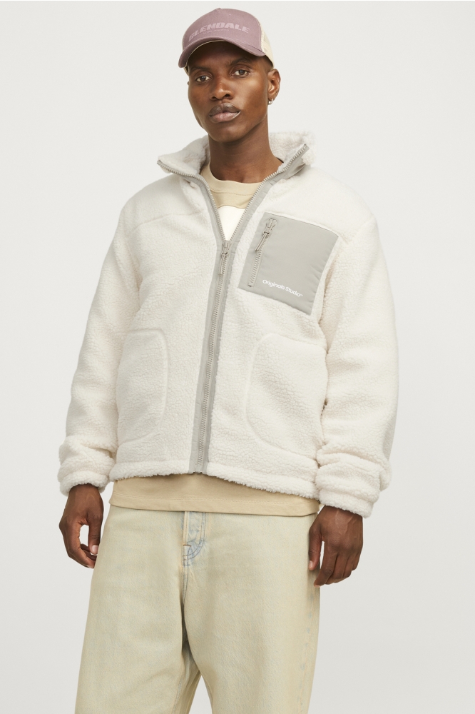 JORVESTERBRO TEDDY JACKET AW24 NOOS 12260450 CLOUD DANCER