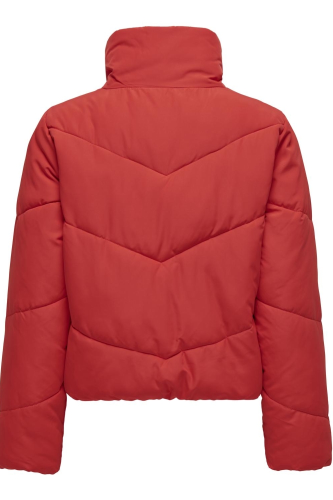 ONLMAGGI LIFE SOLID PUFFER CC OTW 15308639 HIGH RISK RED