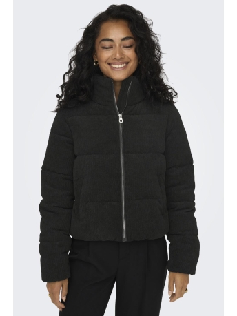 Only Jas ONLNEWDOLLY CORDUROY PUFFER OTW NOO 15304768 BLACK/BIG CORDUR