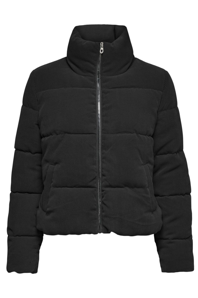 ONLNEWDOLLY CORDUROY PUFFER OTW NOO 15304768 BLACK