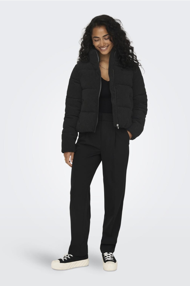 ONLNEWDOLLY CORDUROY PUFFER OTW NOO 15304768 BLACK