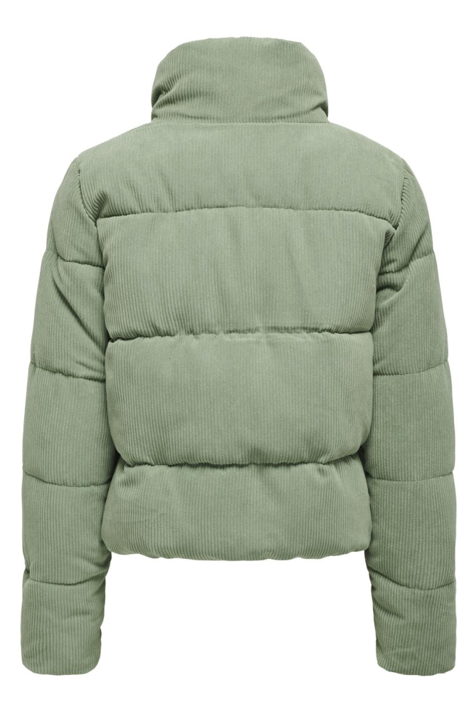 ONLNEWDOLLY CORDUROY PUFFER OTW NOO 15304768 HEDGE GREEN