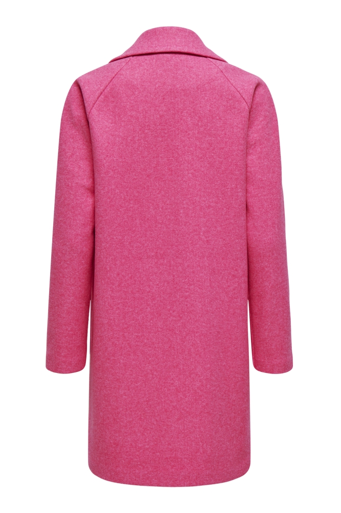 ONLNEWVICTORIA LIFE COAT OTW 15285883 RASPBERRY SORBET/MELANGE