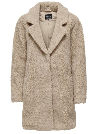 Only Jas ONLNEWAURELIA SHERPA COAT LIFE OTW 15304788 CUBAN SAND