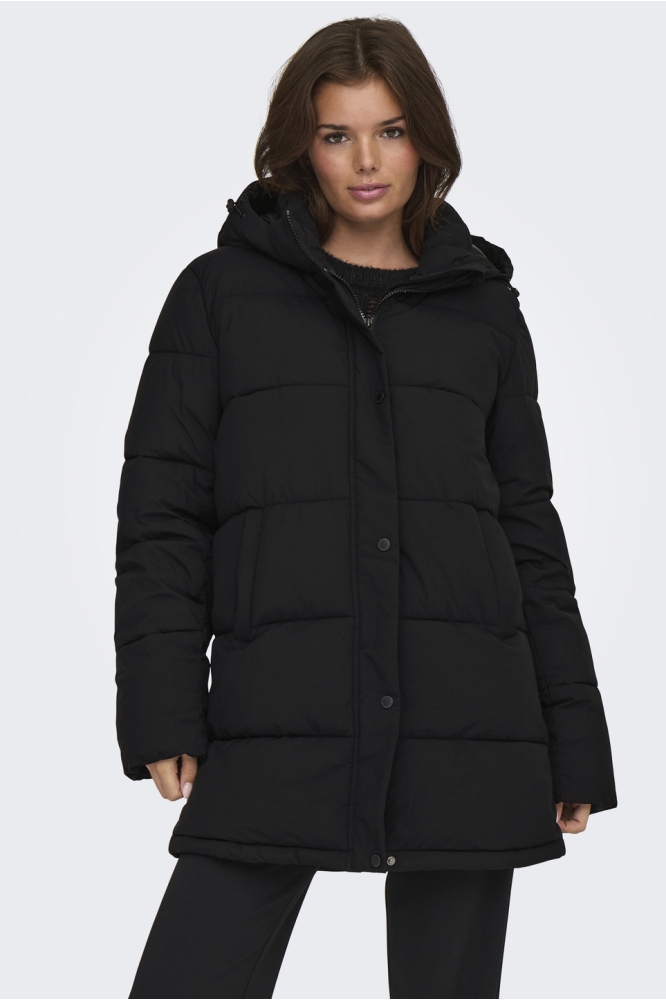 ONLANN PREMIUM PUFFER COAT MID-LONG 15308172 Black