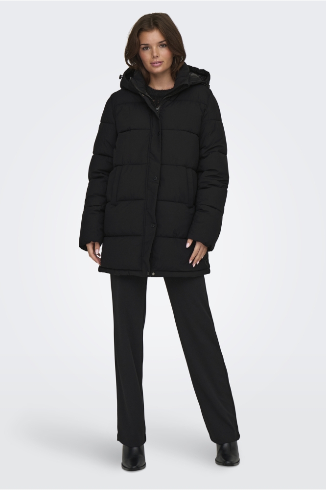 ONLANN PREMIUM PUFFER COAT MID-LONG 15308172 Black