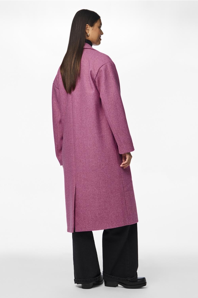 PCJILI LONG COAT BC 17141583 FESTIVAL FUCHSIA